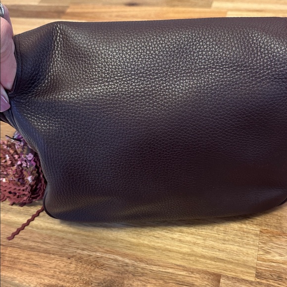 Elegant Pink and Brown Crossbody Bag - Picture 4 of 9